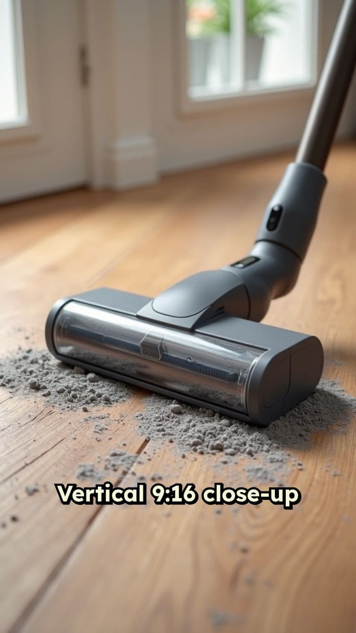 Satisfying Vacuum Clean Reveal