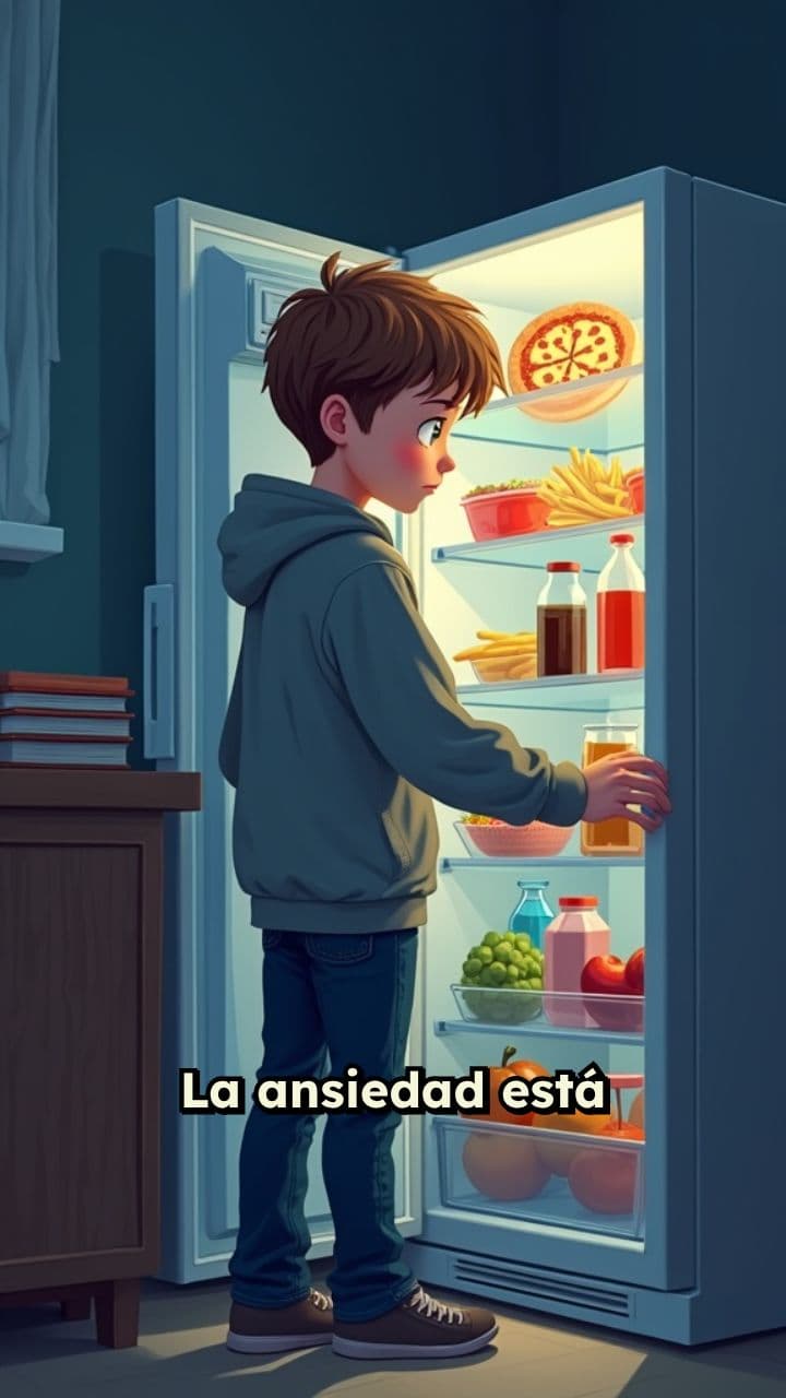 La ansiedad y la comida chatarra en adolescentes