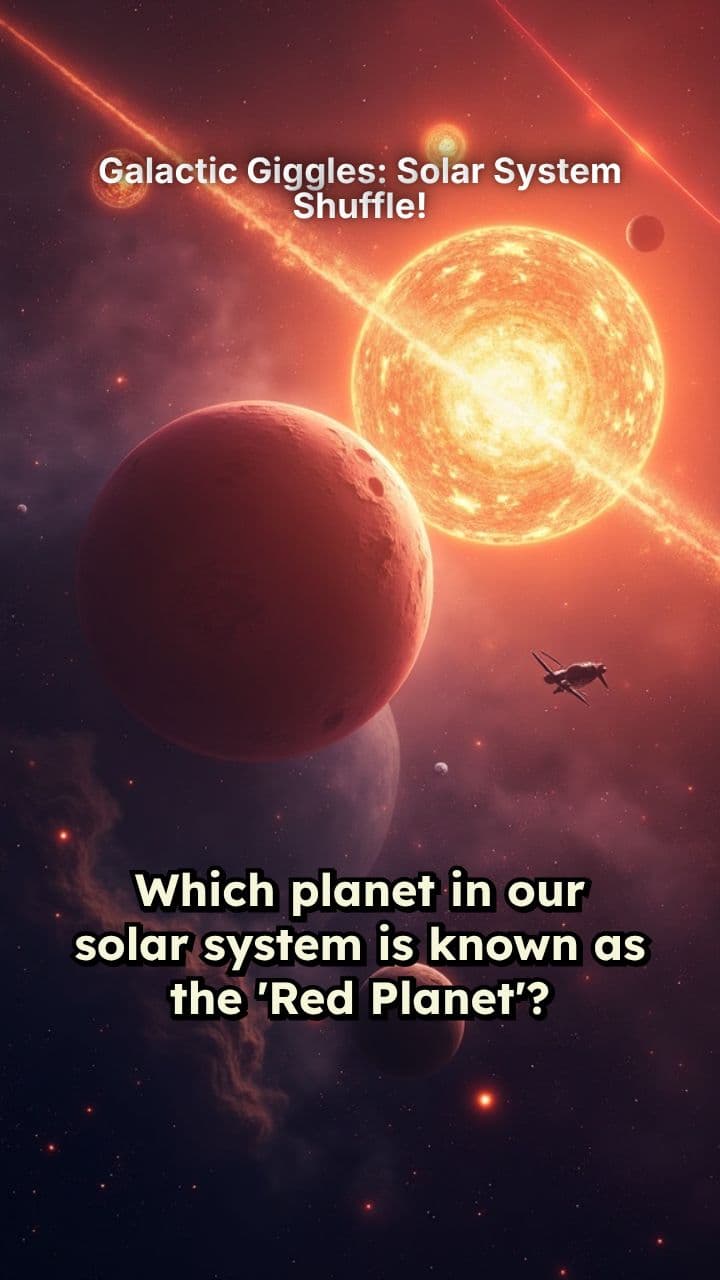 Galactic Giggles: Solar System Shuffle!