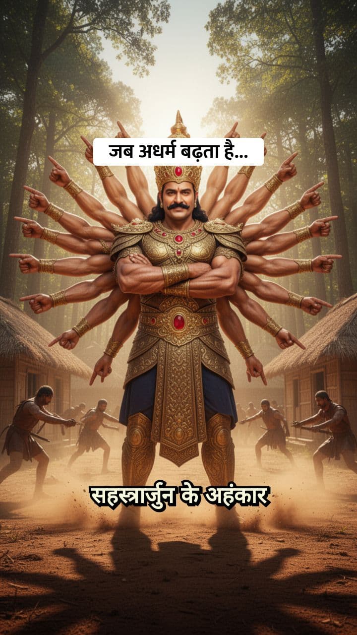 सहस्त्रार्जुन का अत्याचार और परशुराम का अवतार