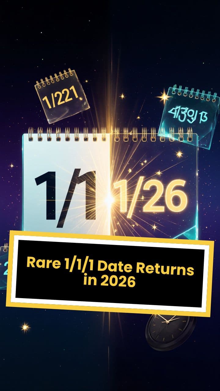 Rare 1/1/1 Date Returns in 2026