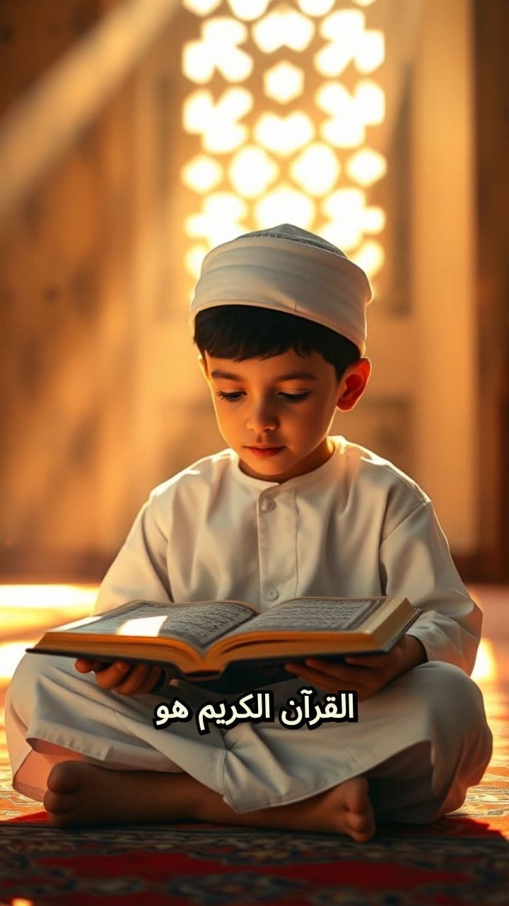 نور القرآن في عيون الأطفال