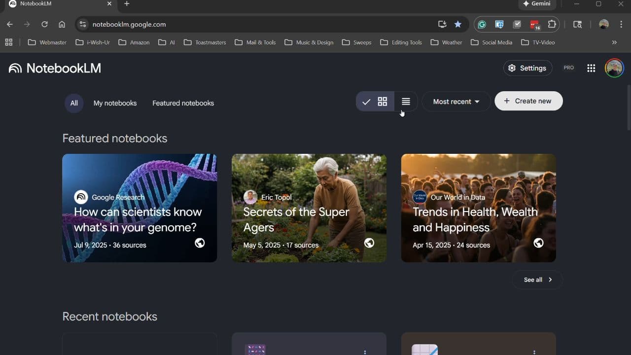 Create slides with NotebookLM