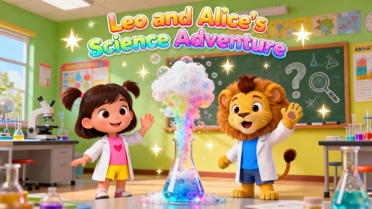 Leo and Alice's Science Adventure