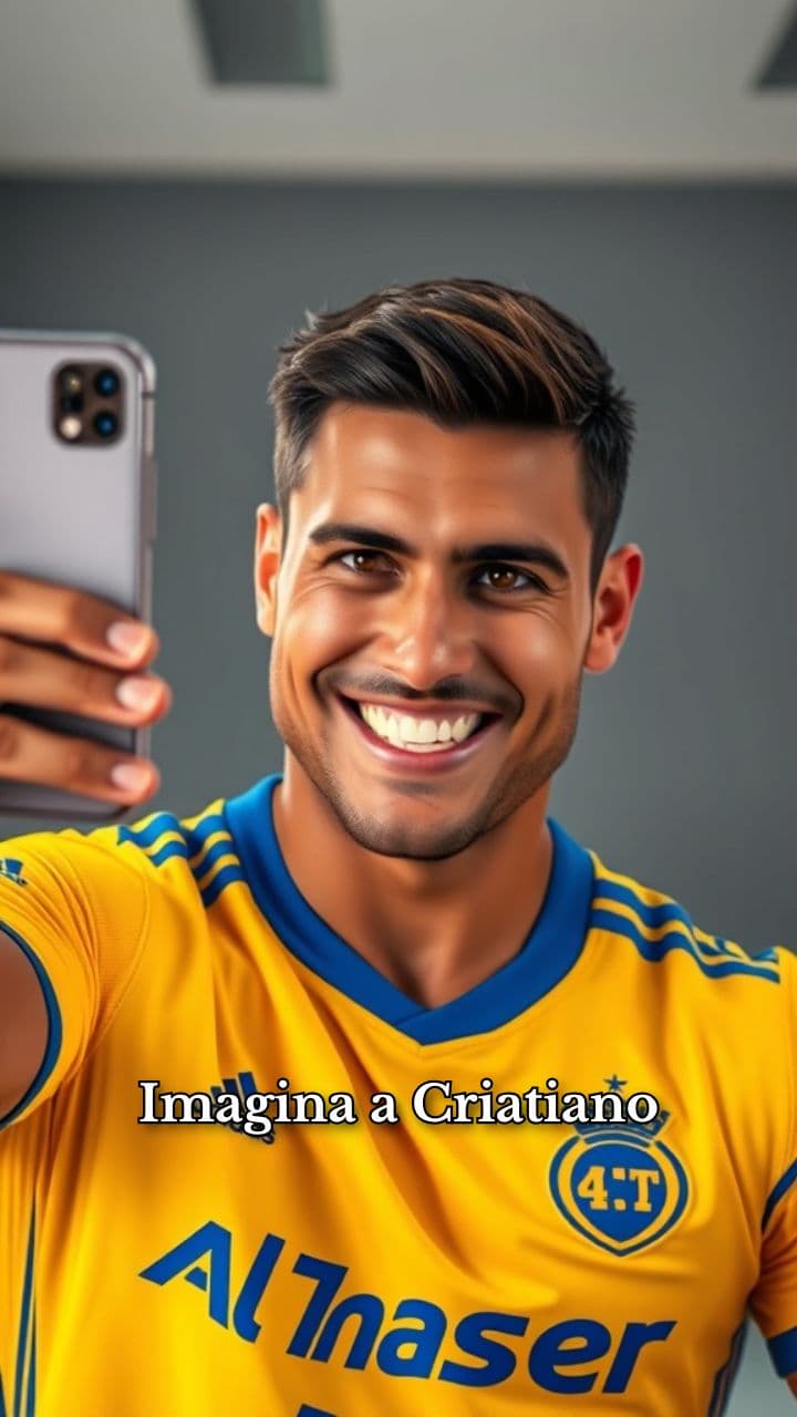 Saludo de Cristiano Ronaldo para Analía