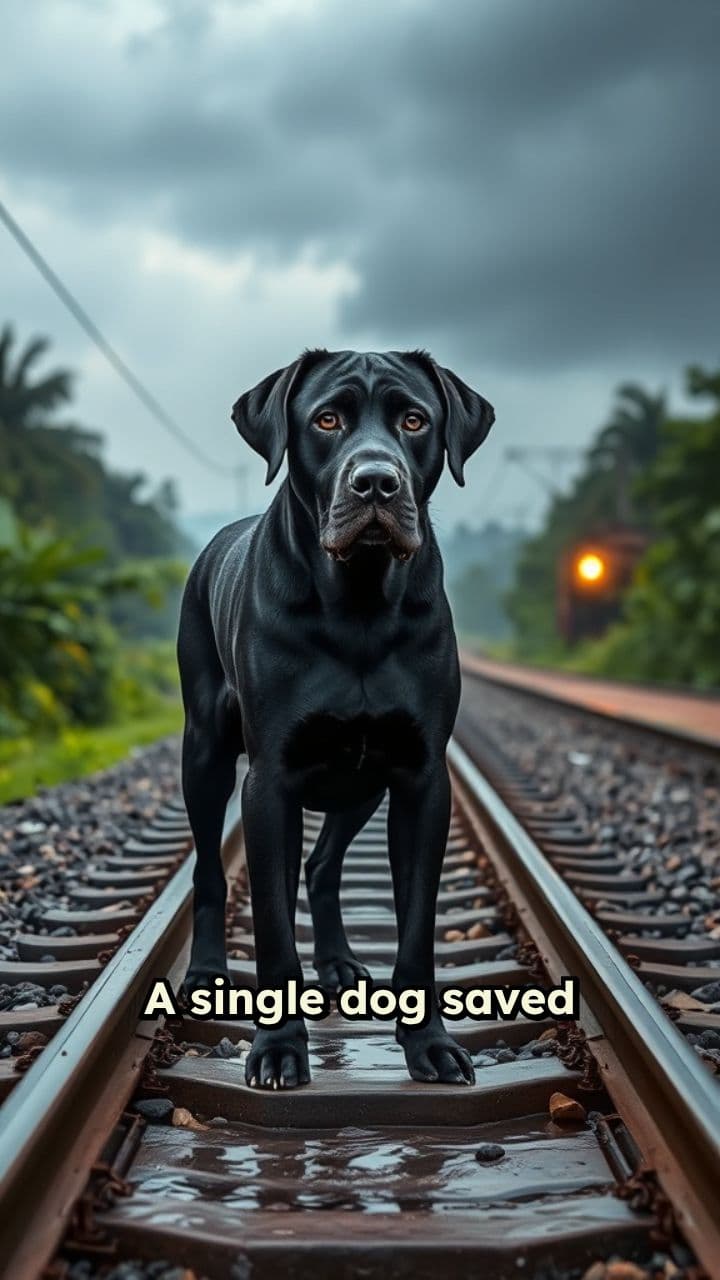 Nero the Dog Stops a Train