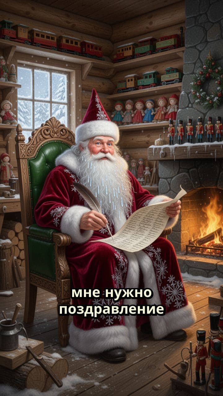 Поздравление Деда Мороза для детей