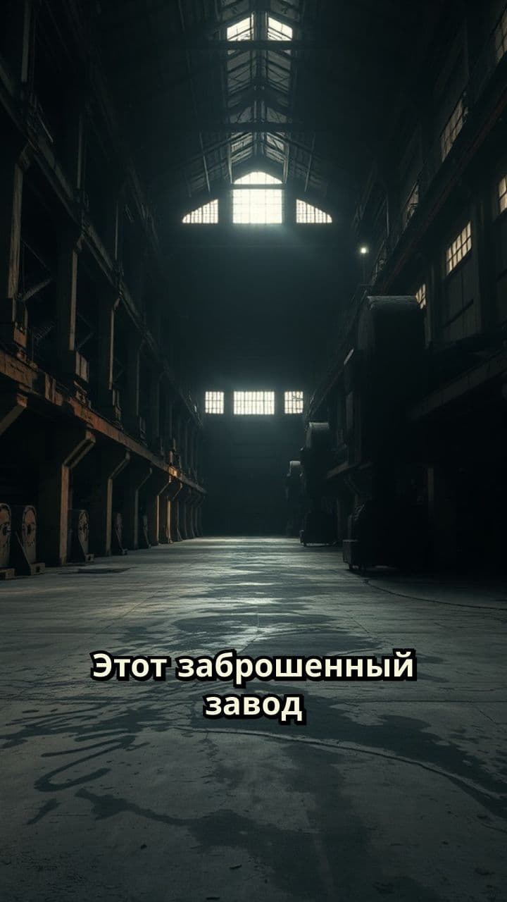 Ужас заброшенного завода