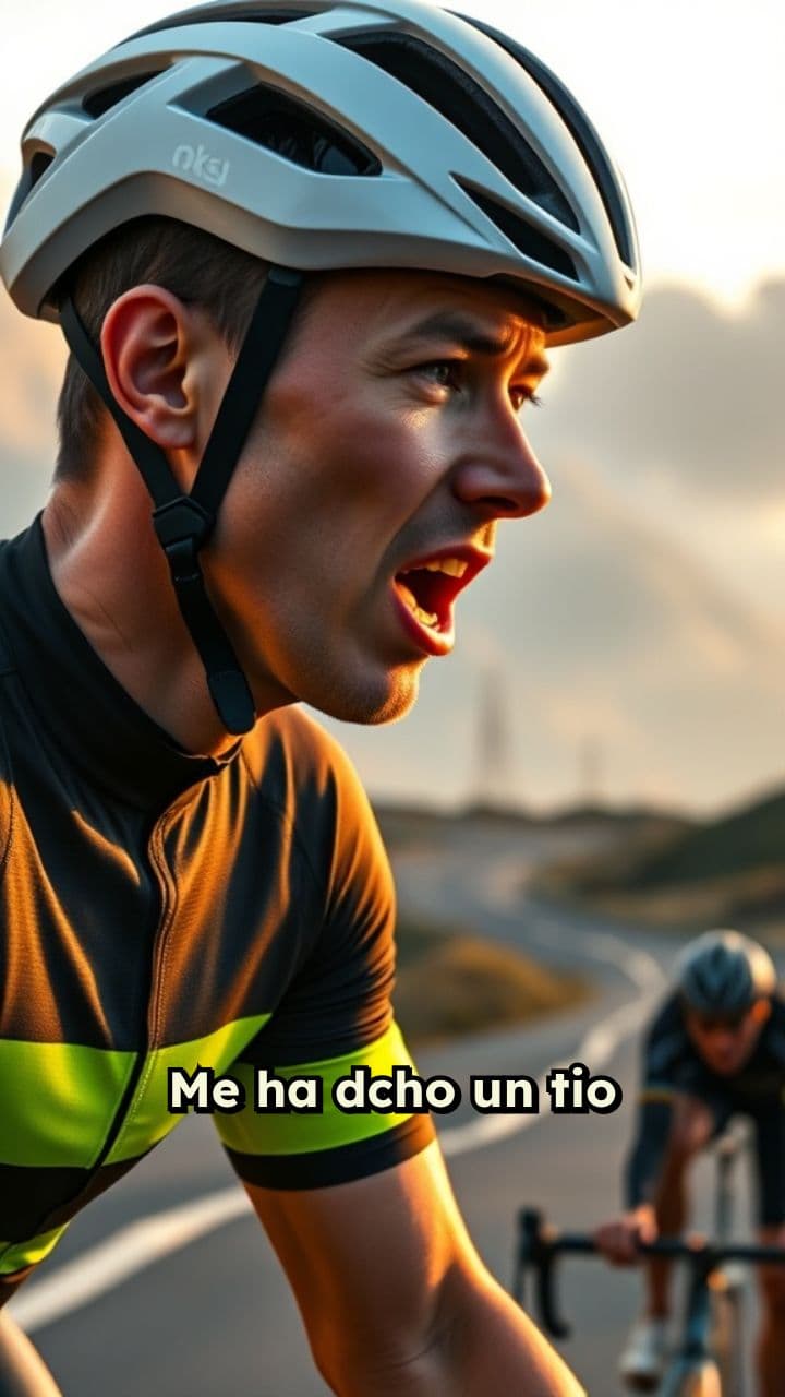 Frío y leña en bici