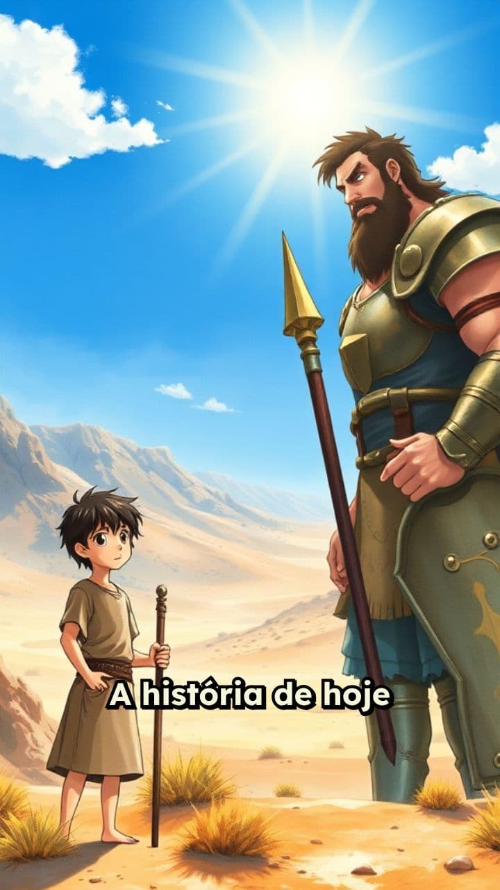 Davi e Golias: Fé e Coragem