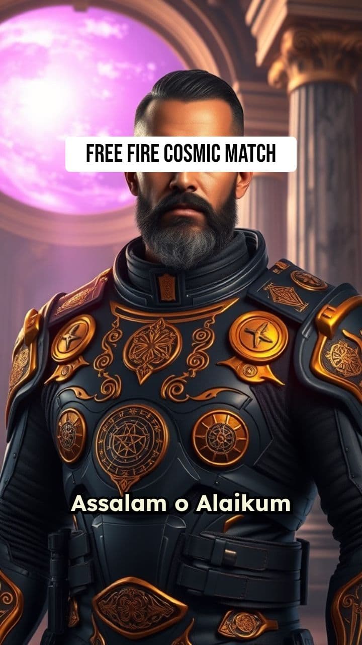 Gilded Cosmic Free Fire Montage