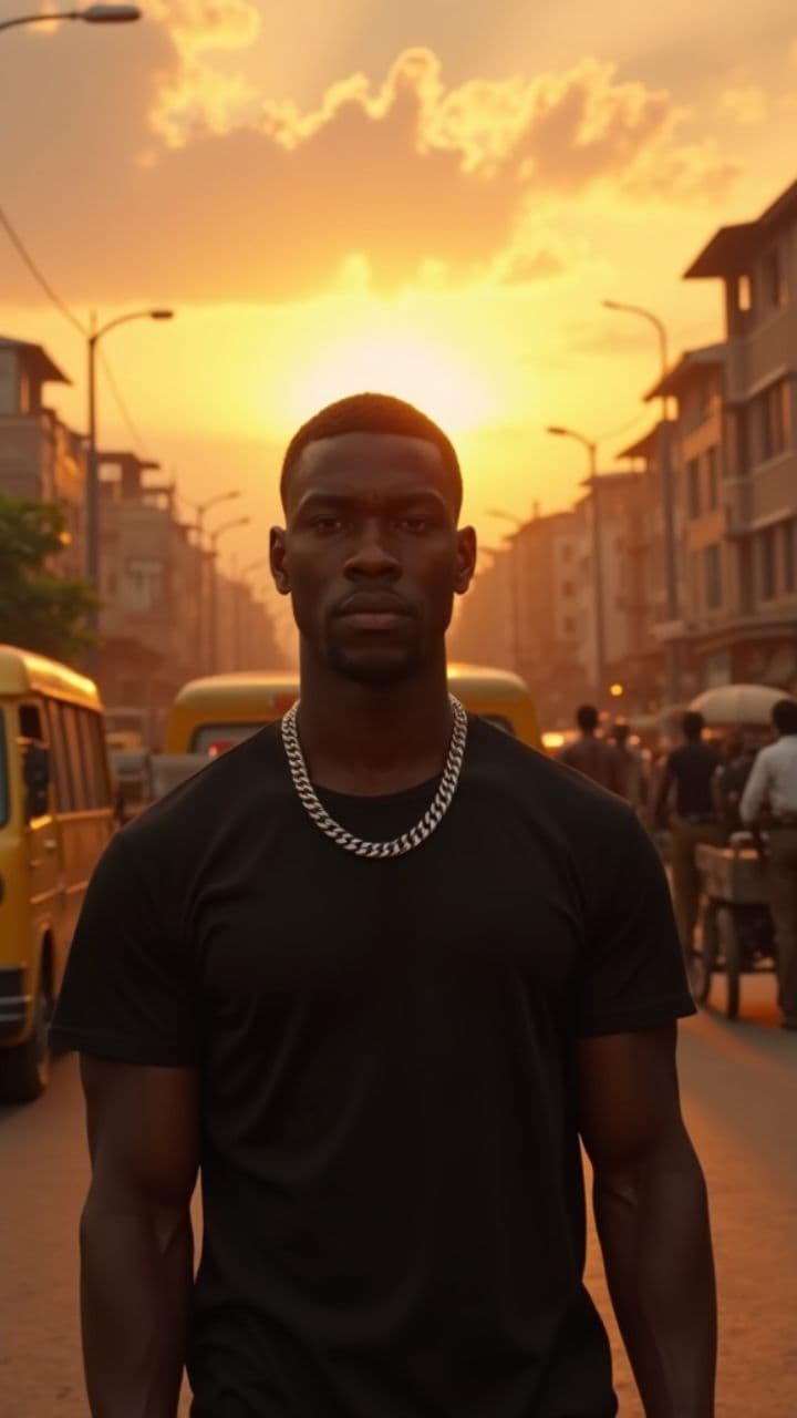 Very Dark Man Speaks Truth