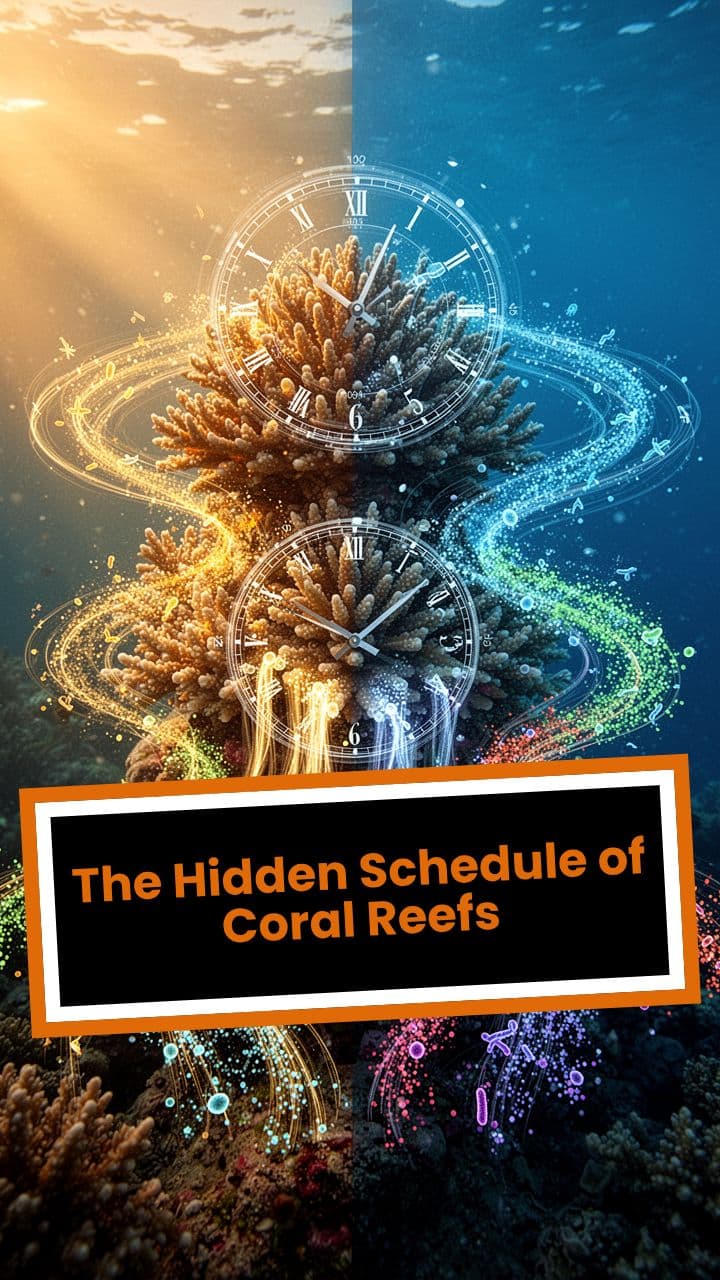 The Hidden Schedule of Coral Reefs