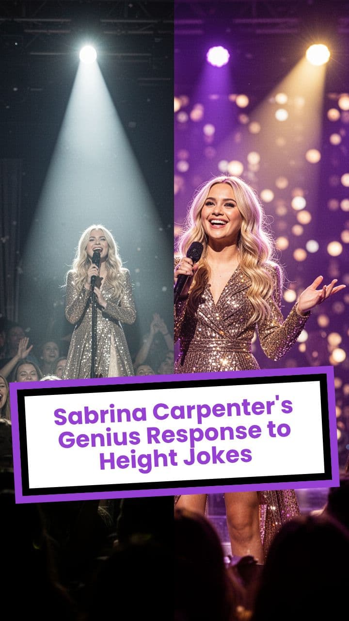 Sabrina Carpenter's Genius Response to Height Jokes