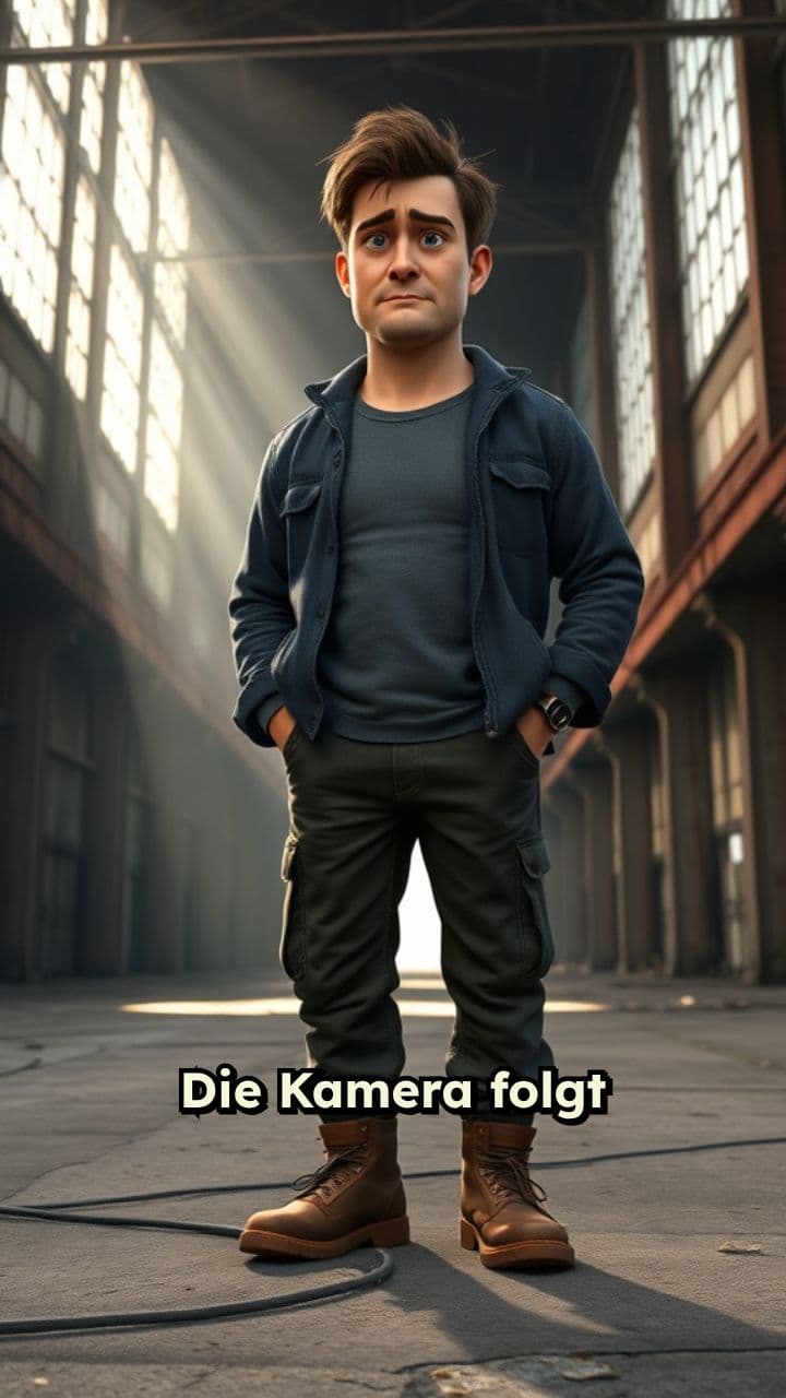 Verlassene Industriehalle