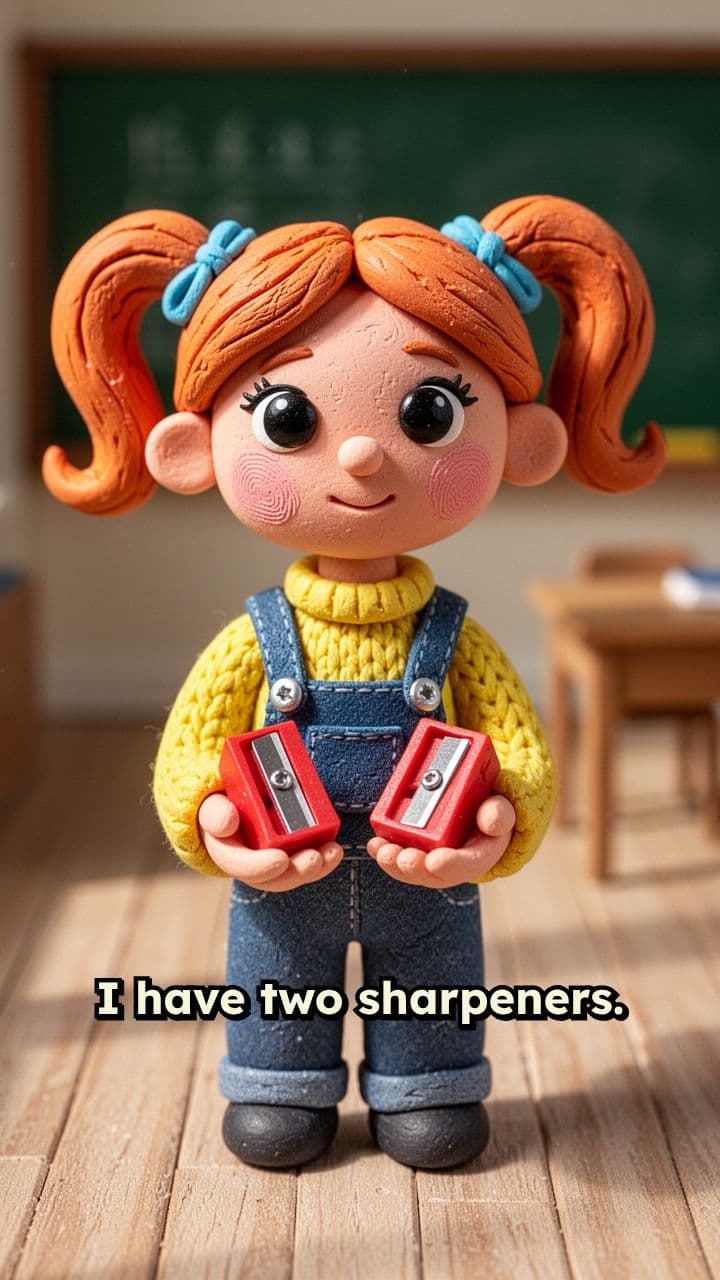 J’ai des fournitures scolaires