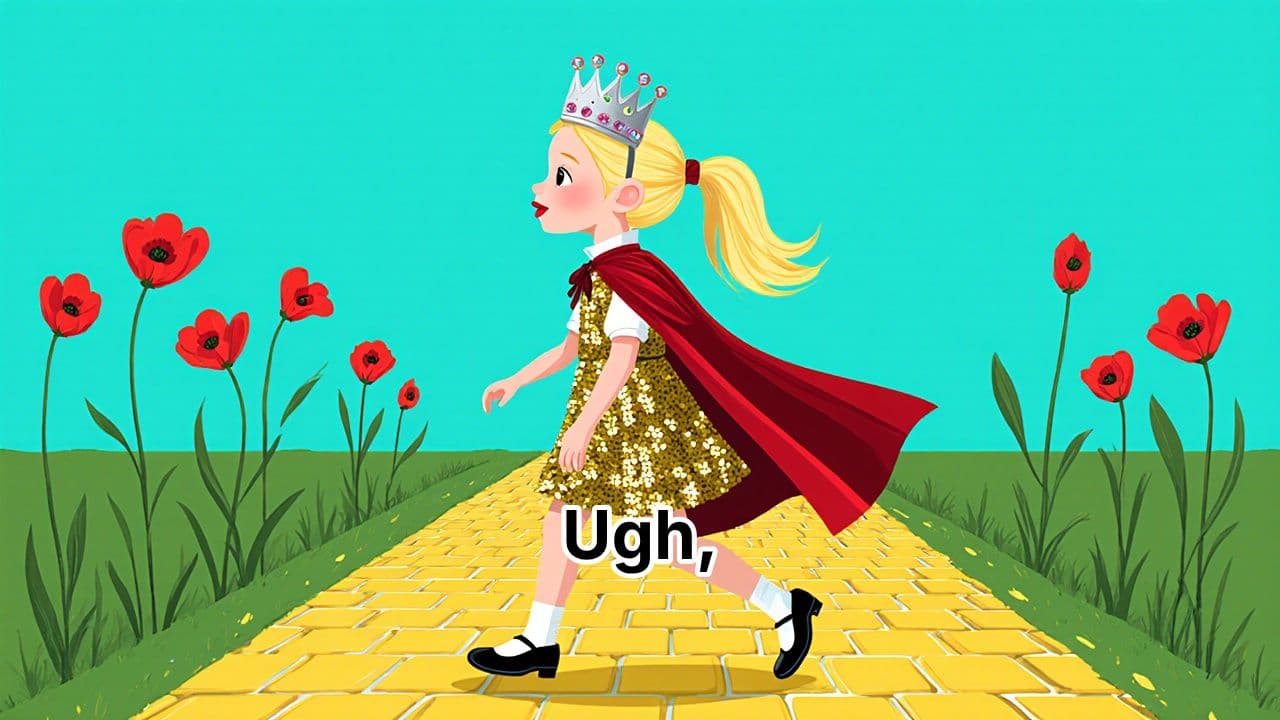 The Spoiled Strut on the Yellow Brick Road