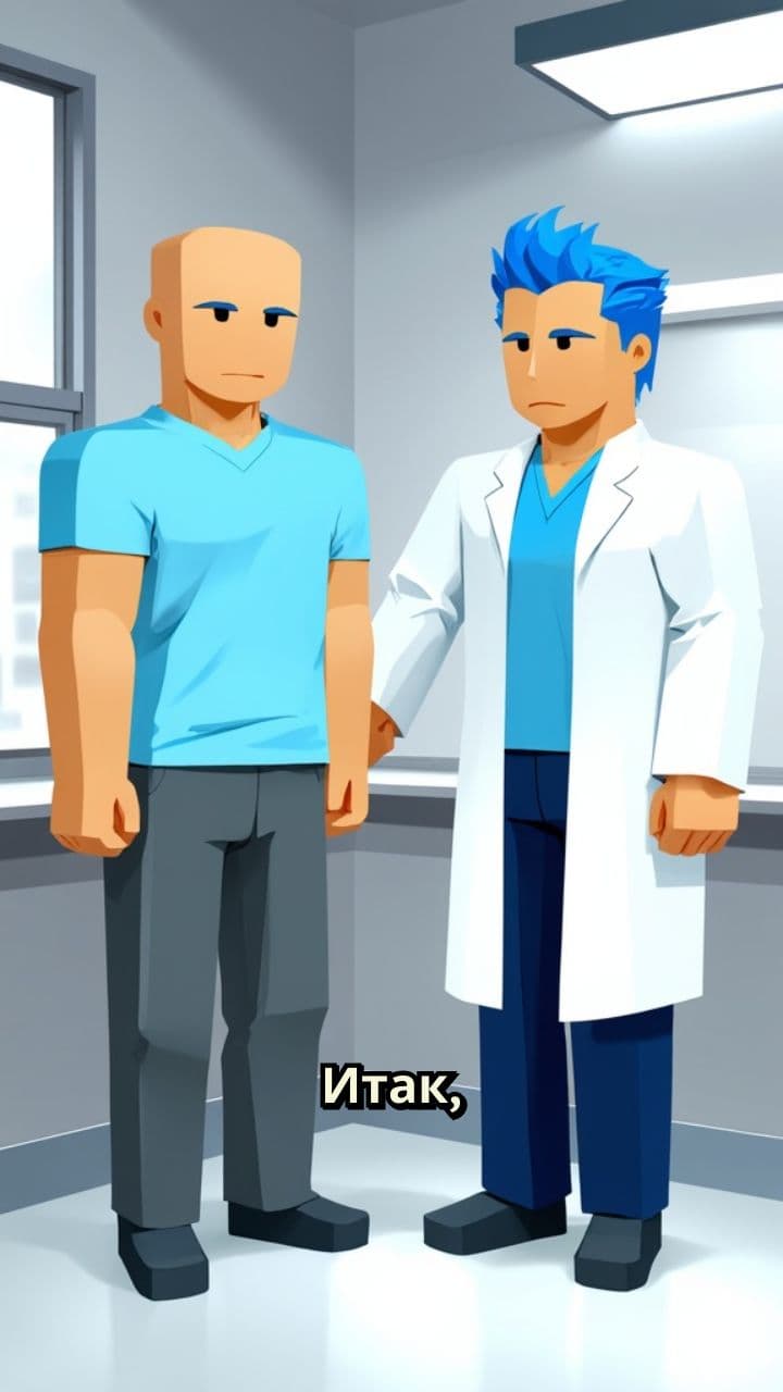 Разговор у окна больницы