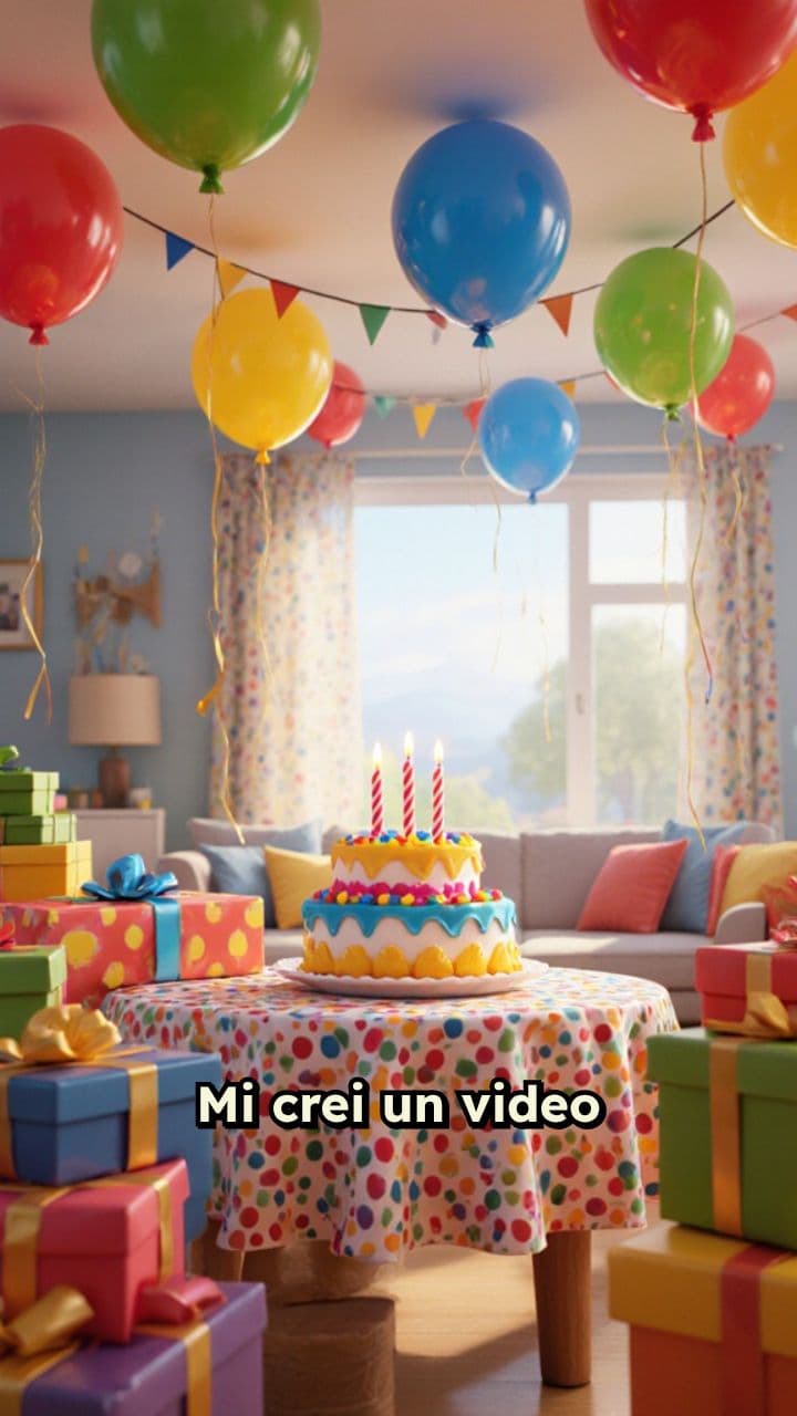 Auguri di Compleanno da Lavatrice Animata