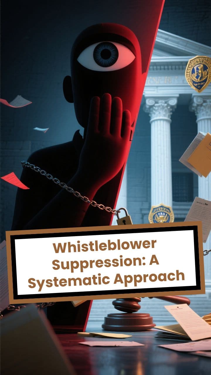 Whistleblower Suppression: A Systematic Approach