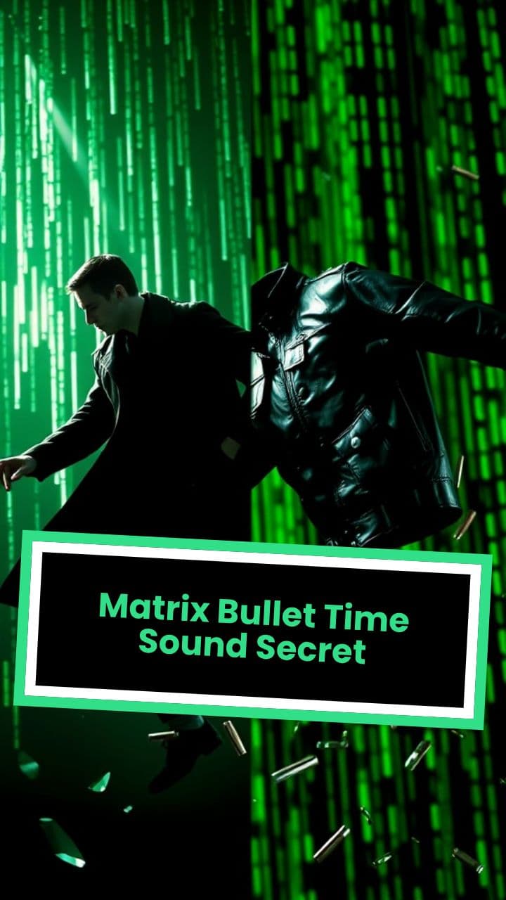 Matrix Bullet Time Sound Secret