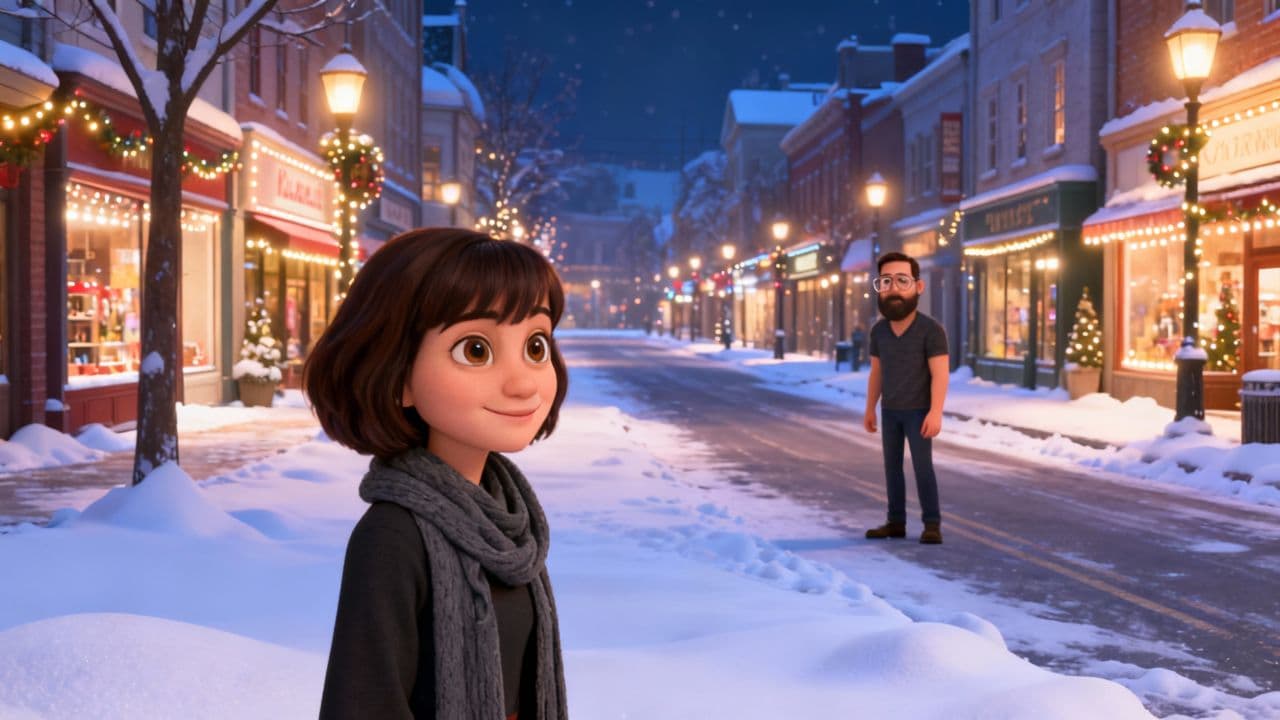 #7797 A Winter's Embrace