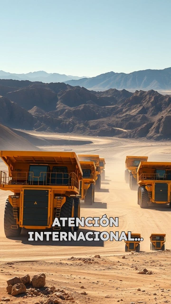 China lanza flota de camiones mineros autónomos