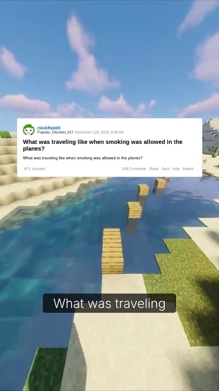 Flying in the Era of Smoking