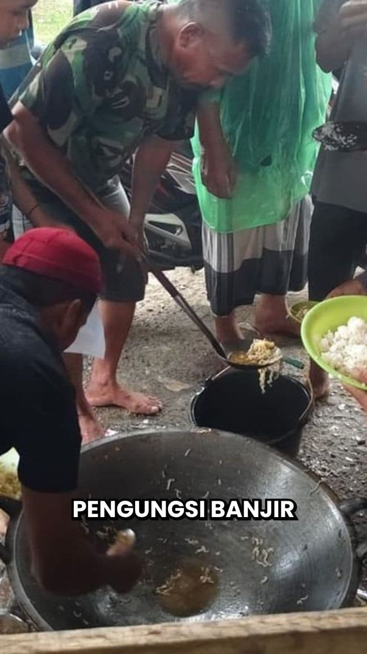 Krisis Logistik Pengungsi Banjir Aceh Utara