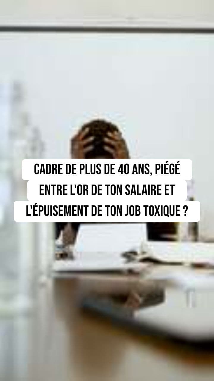 Piégé dans le job toxique