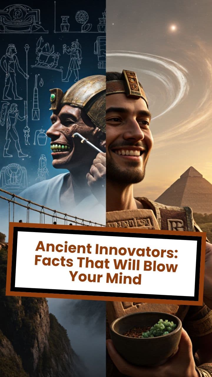 Ancient Innovators: Facts That Will Blow Your Mind