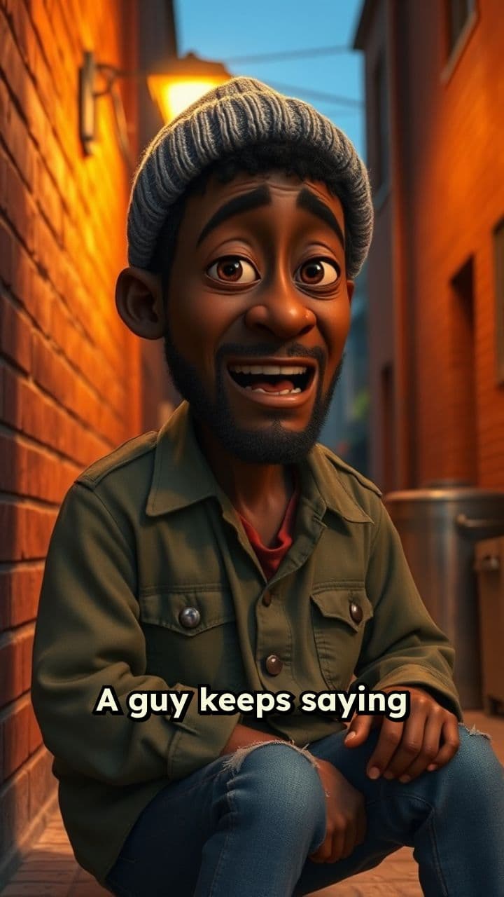 Homeless Uncle Keeps Saying 67