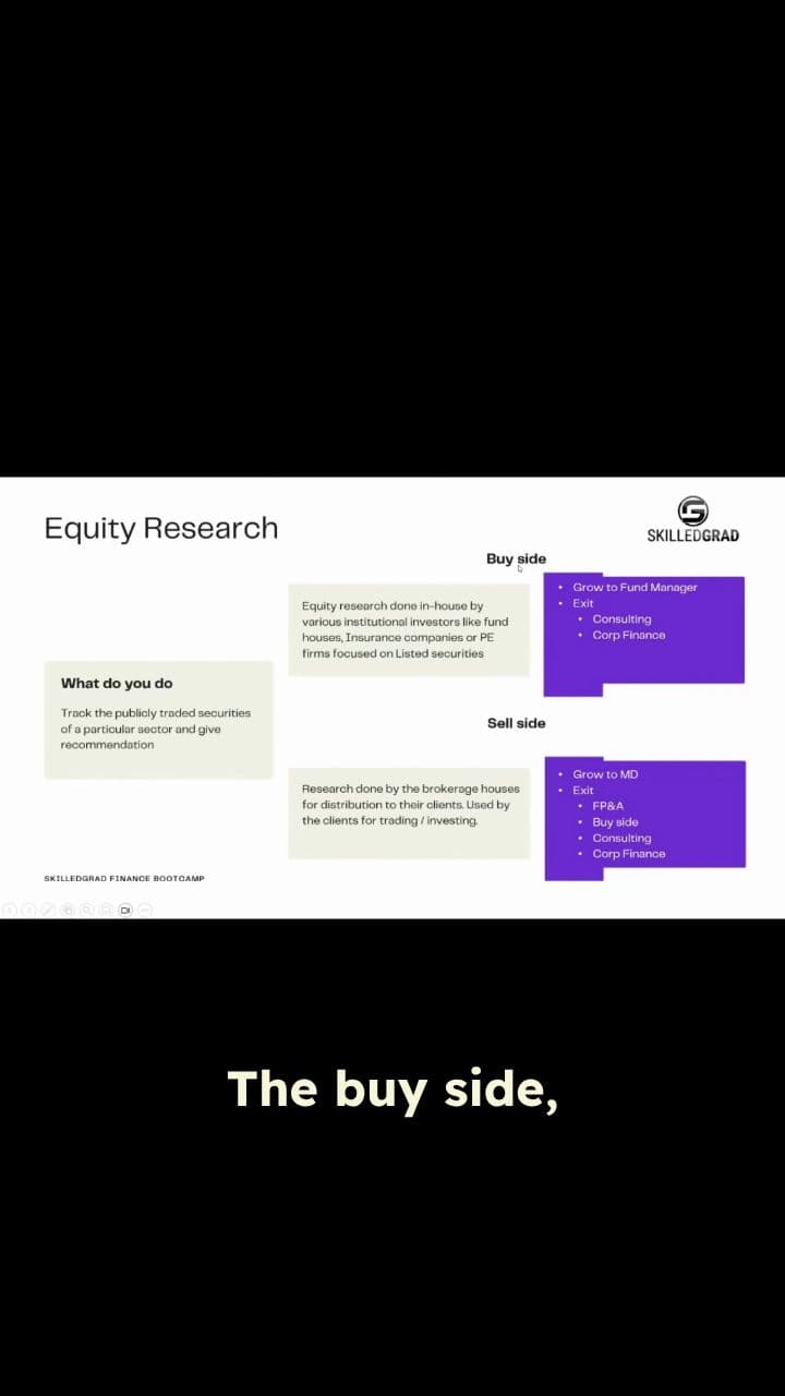 Buy-Side vs. Sell-Side: What's the Difference?