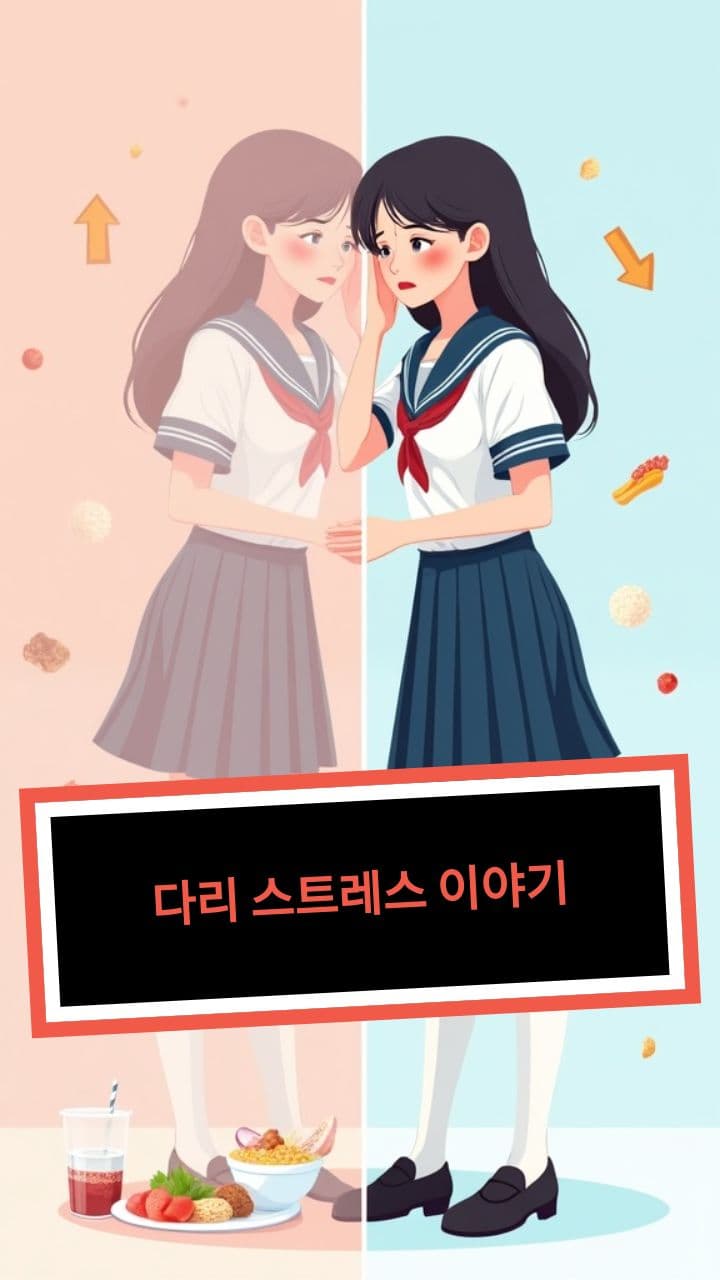 다리 스트레스 이야기