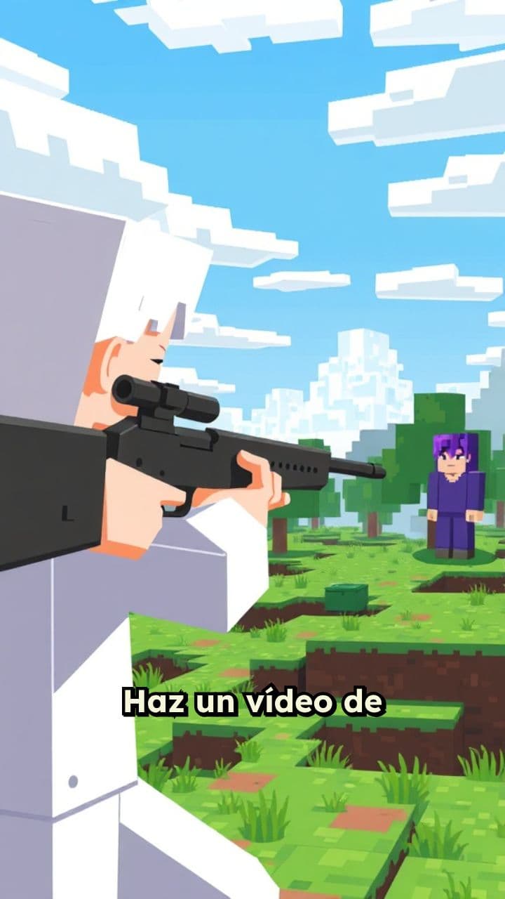 Batalla Épica en Minecraft