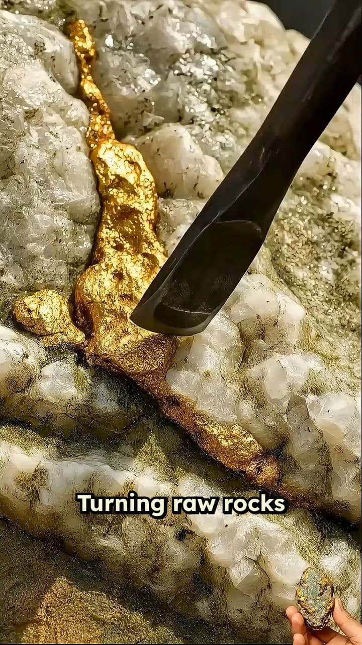 From Rocks to Gold: A Transformation Journey