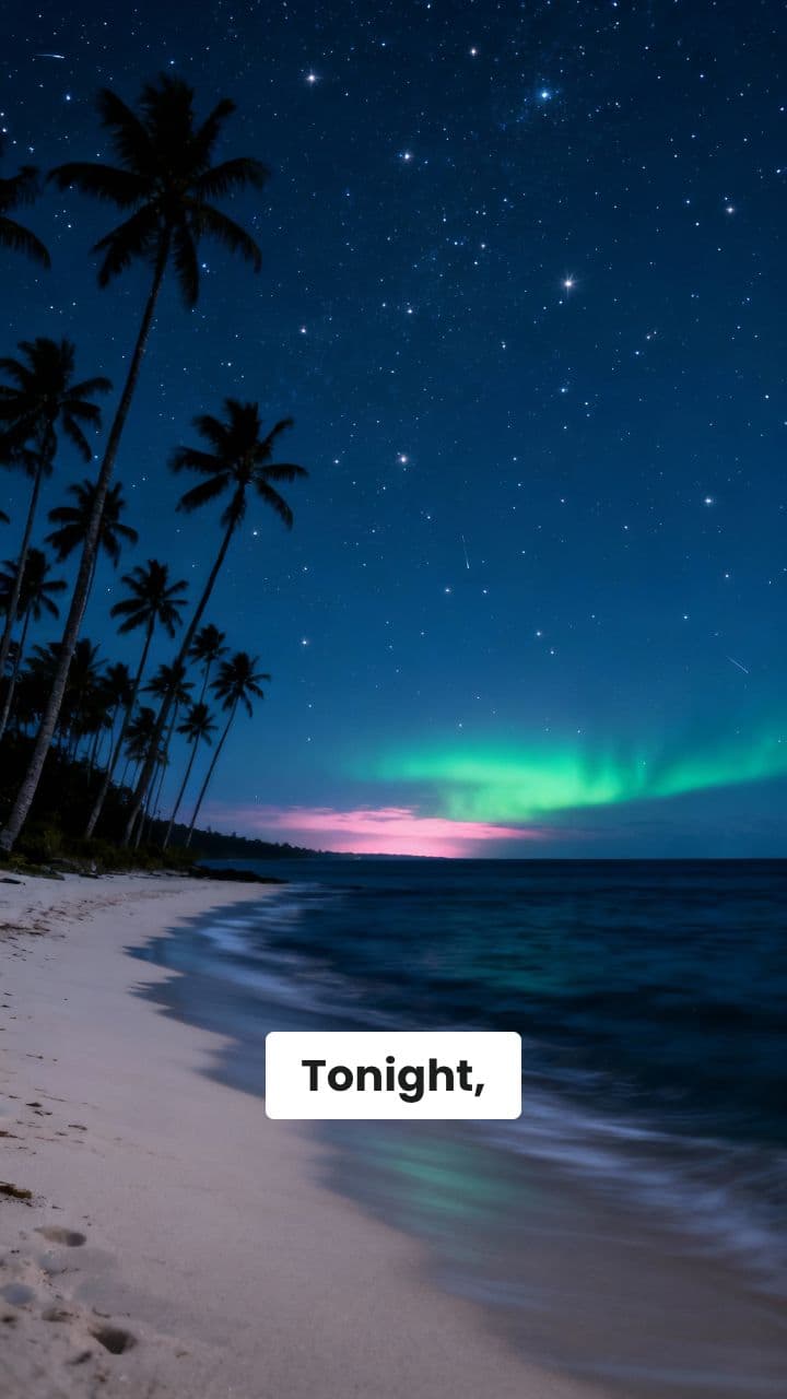 Celestial Dance: Aurora Over Jamaica