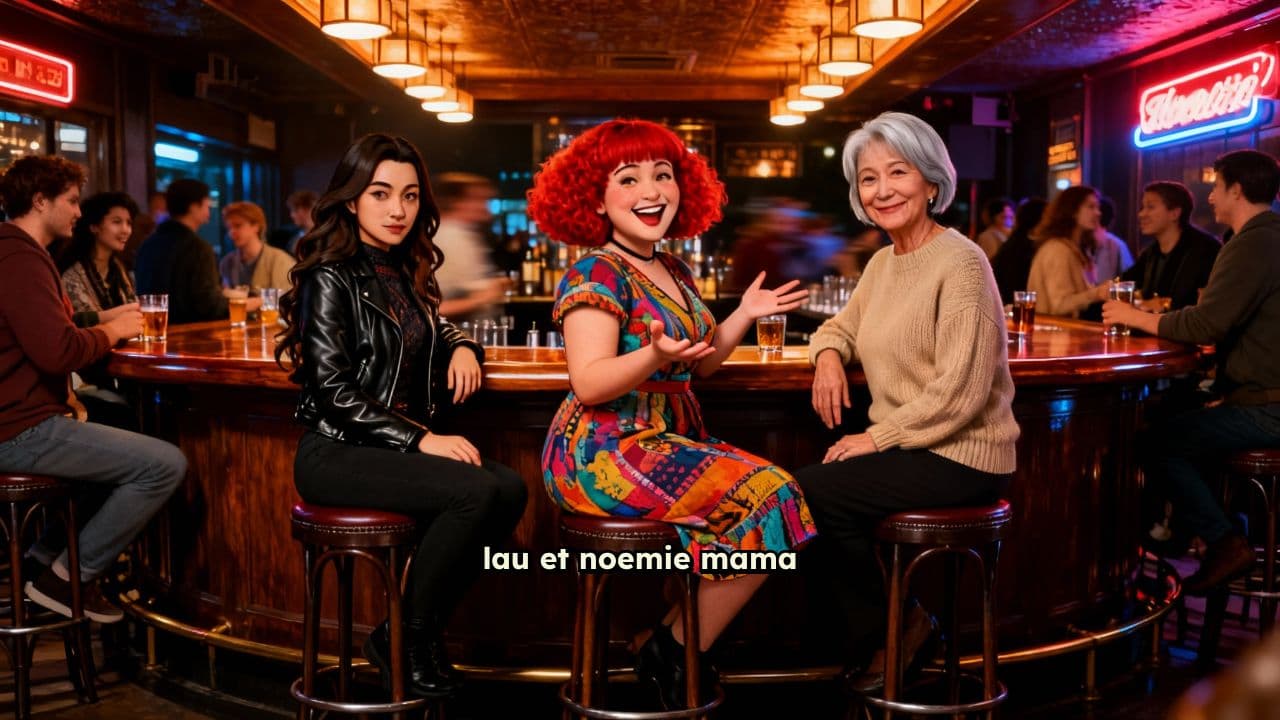 Confrontation au bar