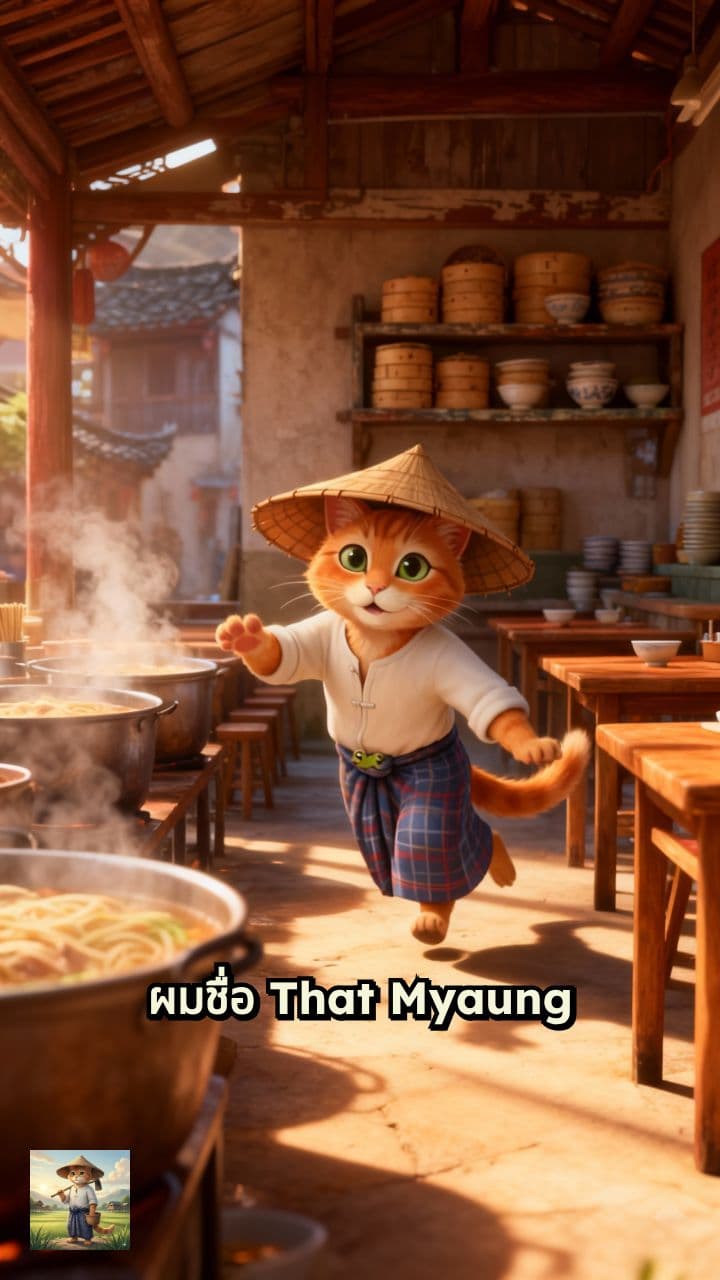 KUNG FU CAT: THE DRAGON NOODLE (กังฟูเหมียว: ศึกบะหมี่มังกร)