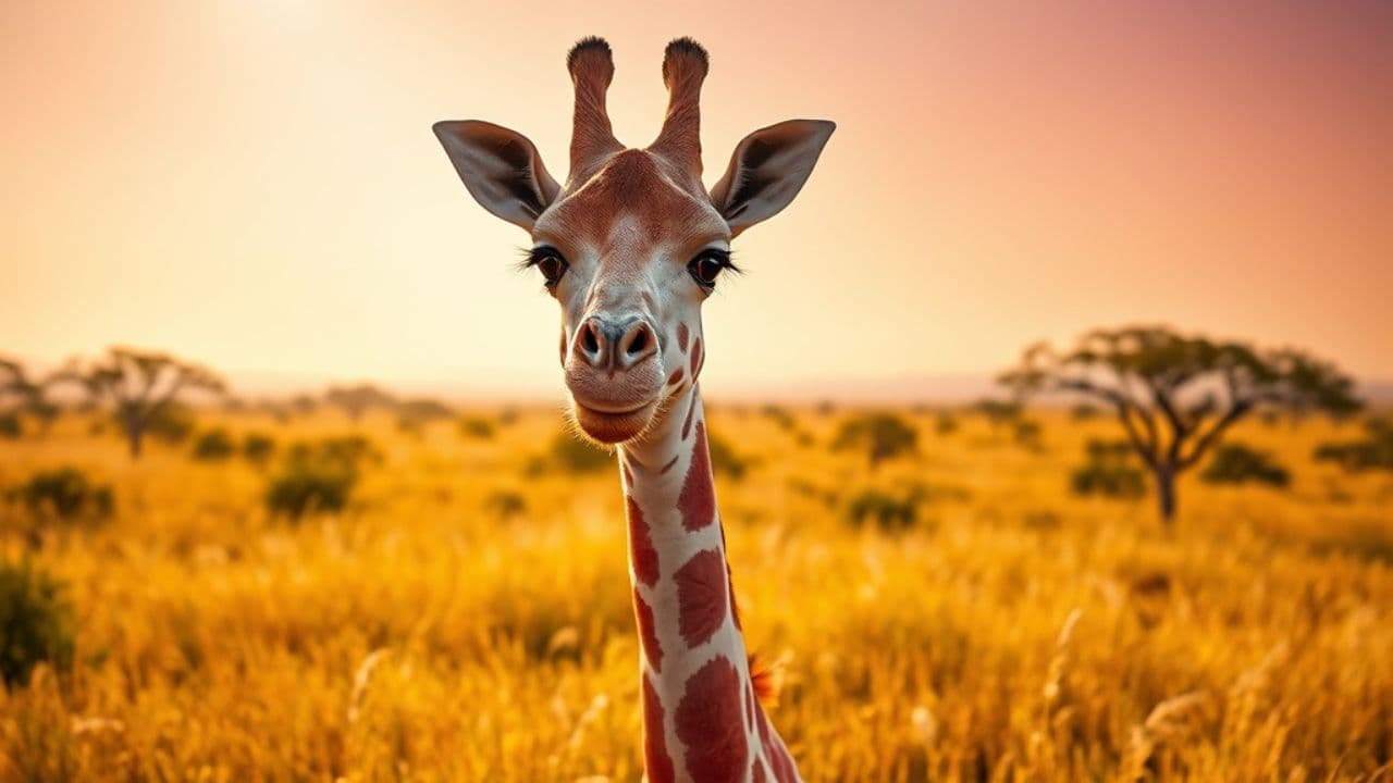 Розовый жирафик и его песни