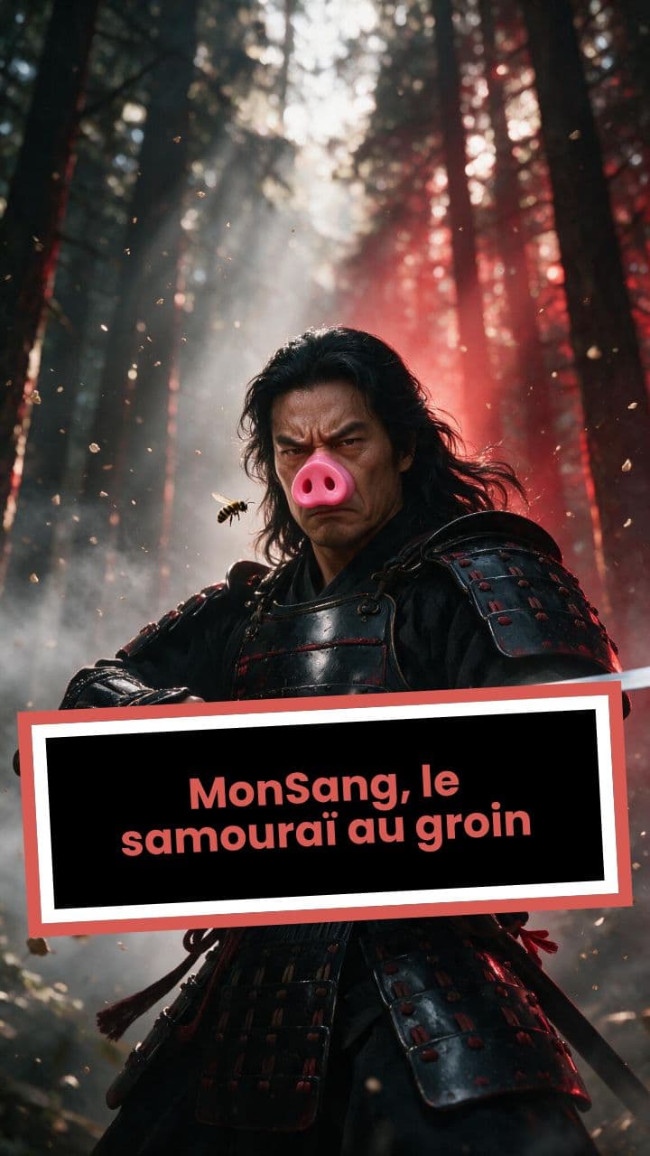 MonSang, le samouraï au groin