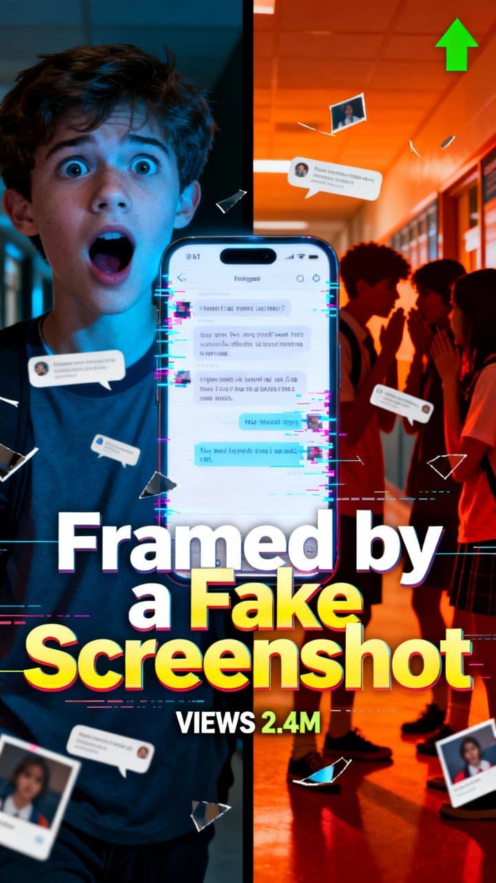 Framed by a Fake Screenshot