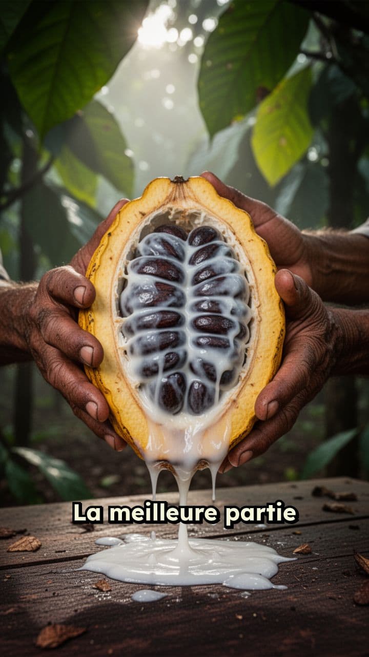 Le jus de cacao zéro déchet