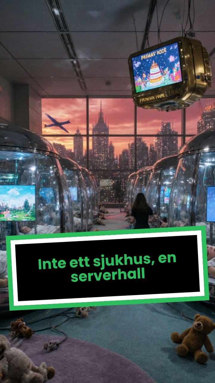 Inte ett sjukhus, en serverhall