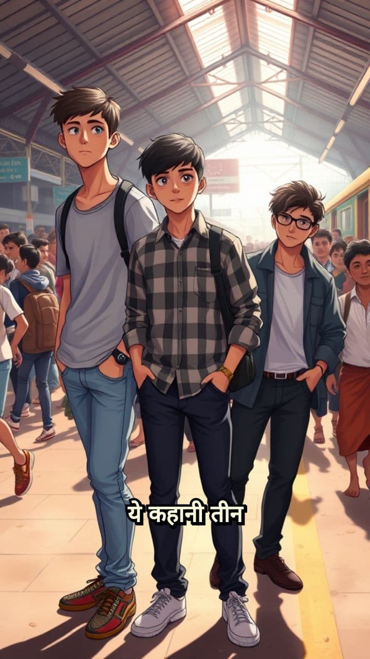 मुंबई में तीन दोस्त: सपनों की तलाश