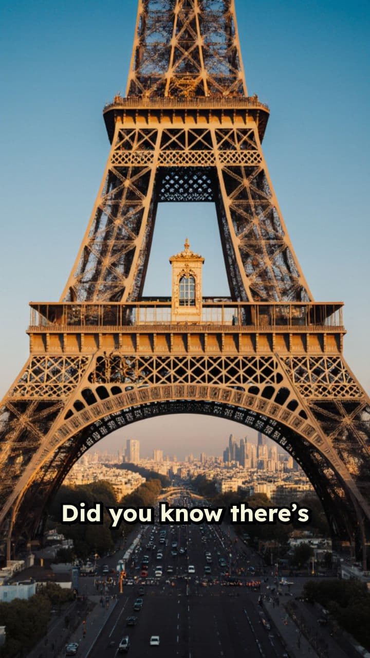 Eiffel Tower's Hidden Apartment Revealed