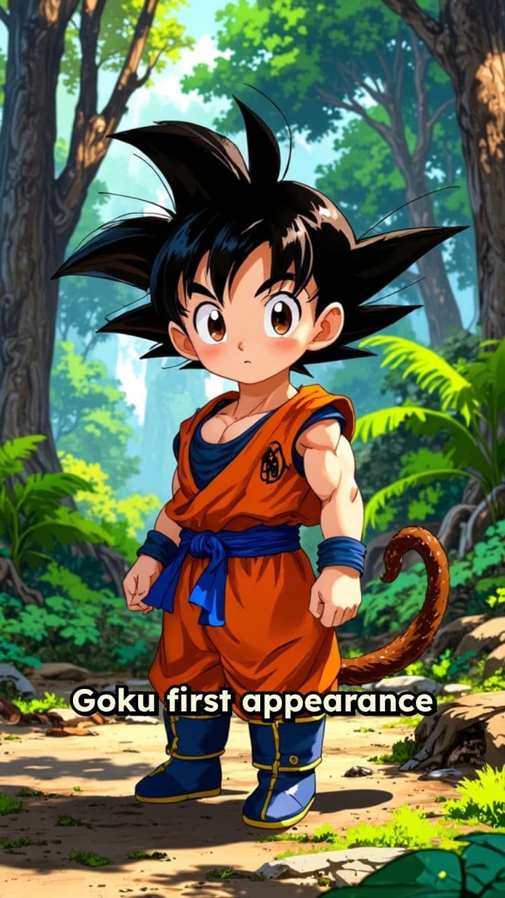 Goku's Epic First Fight