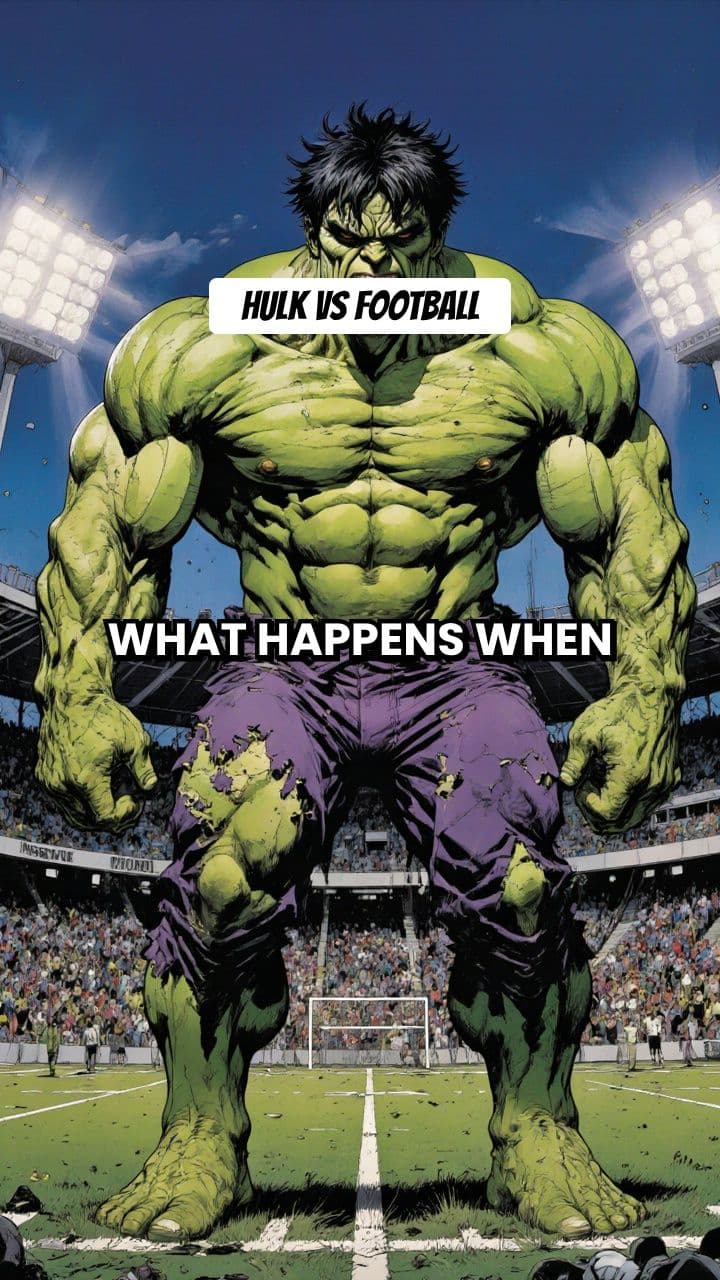 Hulk Football Invasion