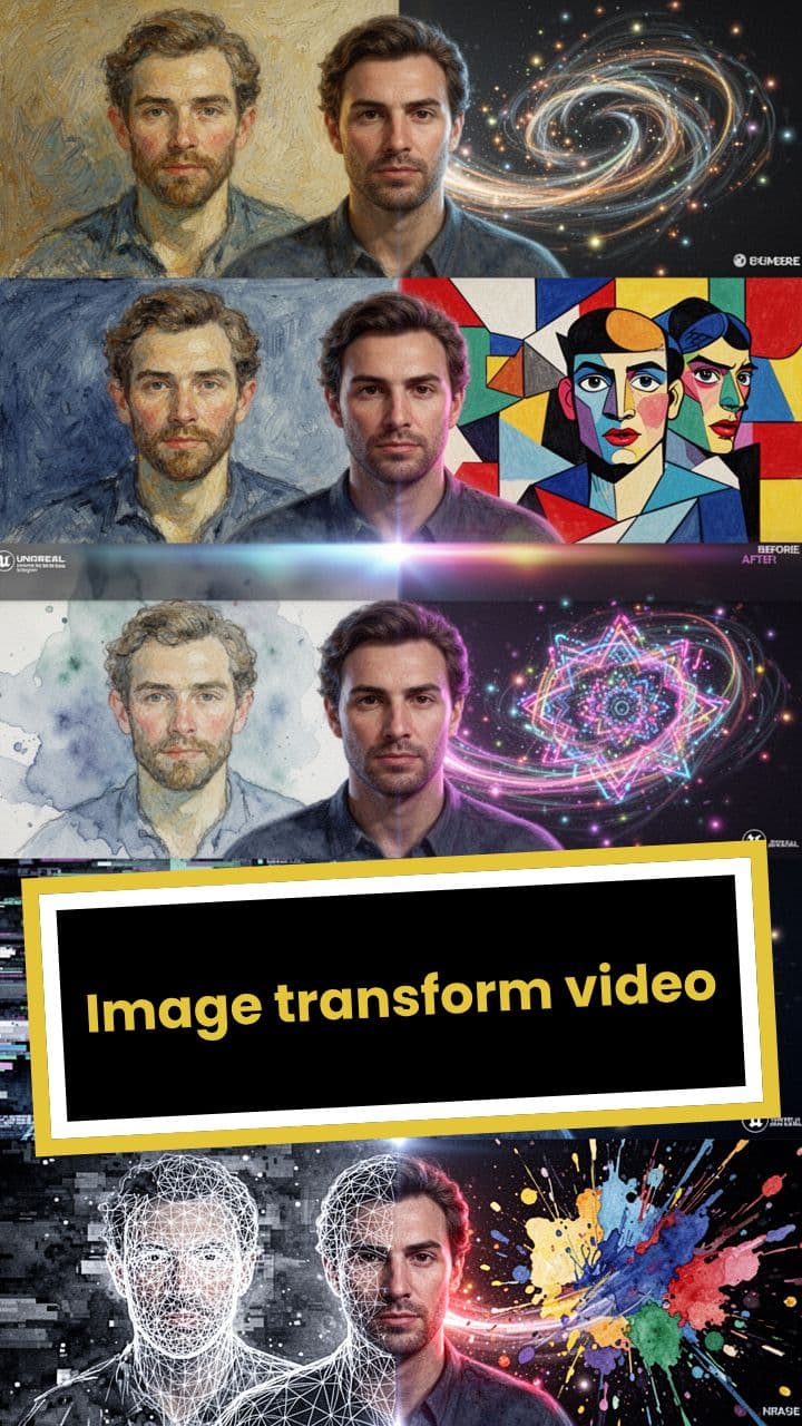 Image transform video