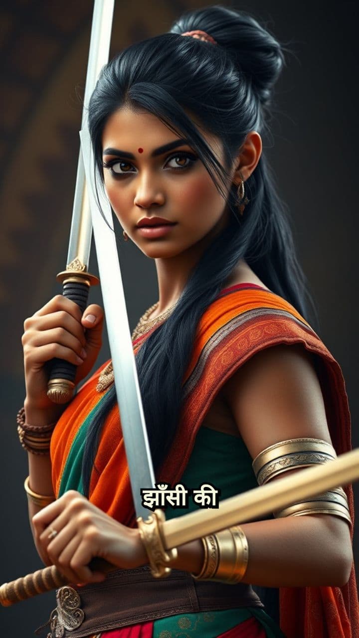 झाँसी की रानी लक्ष्मीबाई की वीरता